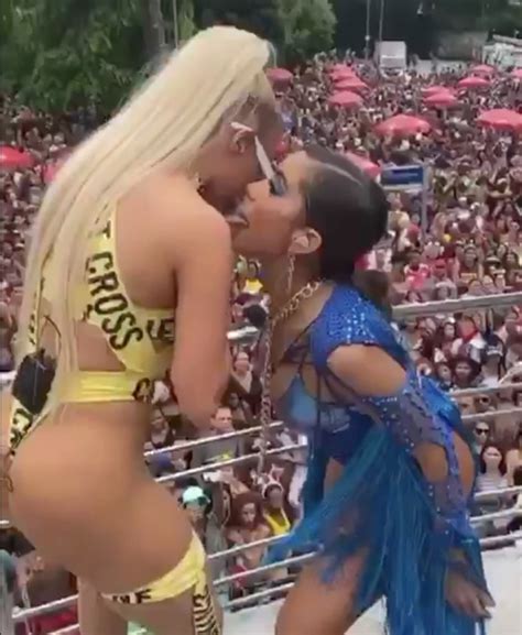 Luísa Sonza e Anitta quicam bumbum juntas e deixam pouco para imaginação