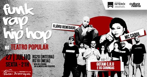 Funda O De Arte De Niter I Funk Rap E Hip Hop No Teatro Popular