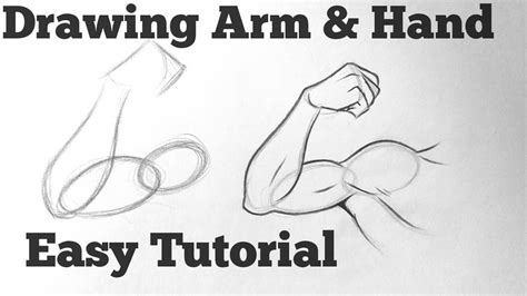 How To Draw Arms And Hands Easy Step By Step Drawing Art Fundamentals