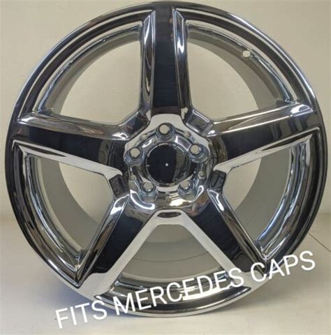 18 X 8 5 Chrome Wheel Rim Fit Mercedes E S ML GL GLK E350 S500 5 112