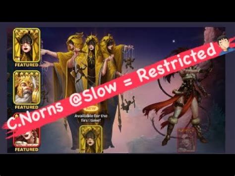 Empires Puzzles Hero Analysis CostumeNorns Slow Is An