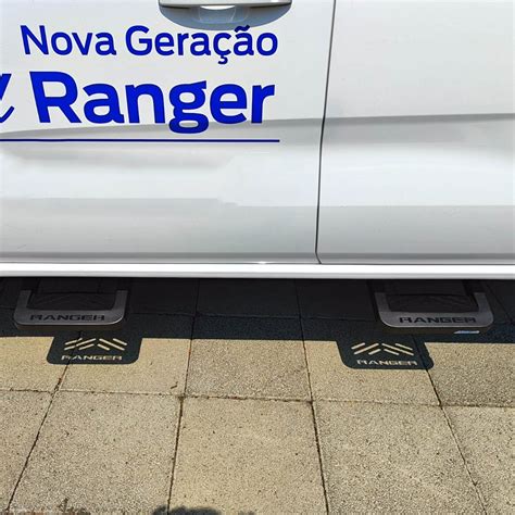 Estribo Axk Ranger 2024 Cabine Dupla Front Acessórios Loja de