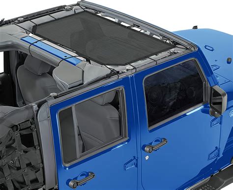 Amazon Cherocar Car Roof Sunshade Bikini Top Sun Shade For Jeep