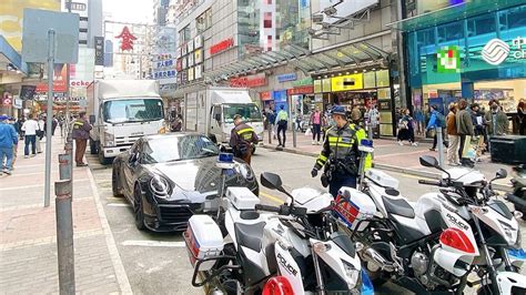 【違例泊車】警旺角打擊交通違例 派1248張告票