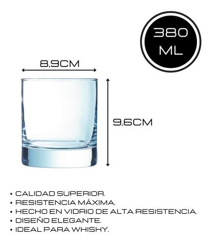 Vaso Whisky Bajo Islande Ml Pettish Online Cg Mercadolibre