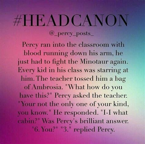 Percy And Teacher Headcanon Percy Jackson Percy Jackson Books Percy Jackson Head Canon