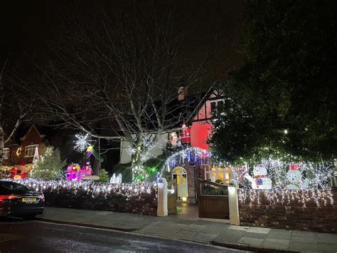 Oxton Homes Charity Light Show After Neighbour Given Life Changing