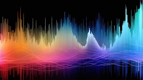 Premium AI Image | wave soundwave spectrum exploration illustration audio screen abstract signal ...