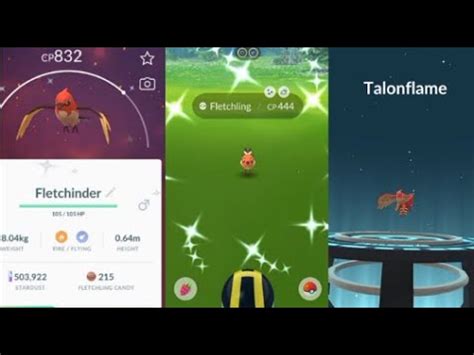 Shiny Fletchling In Pokemon Go Youtube