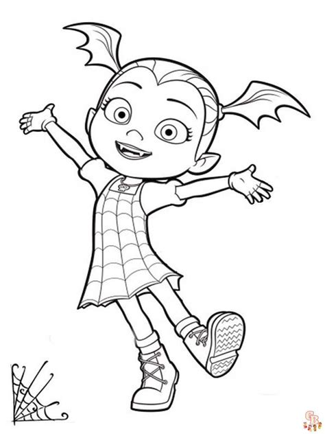 Vampirina Coloring Pages Printable, Free, and Easy Options