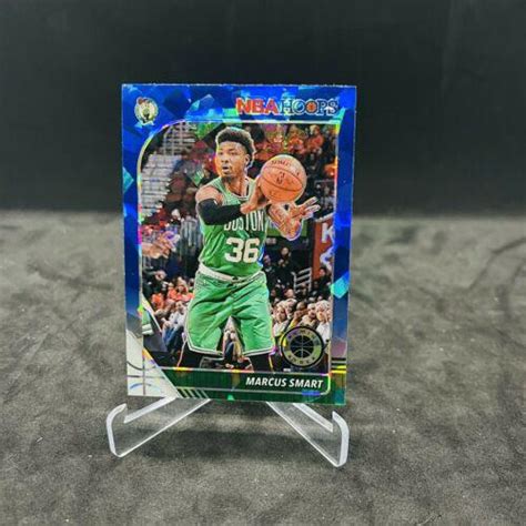 Marcus Smart Blue Cracked Ice Prices Panini Hoops Premium