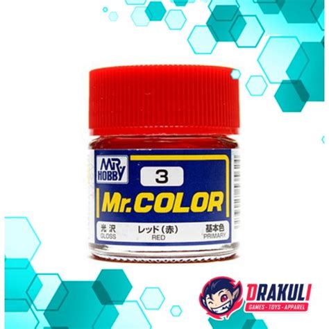 Mr Hobby Mr Color Model Kit Paint Red C3 Drakuli