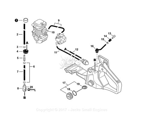 Echo Cs 370 Sn C33714001001 C33714999999 Parts Diagram For Fuel System