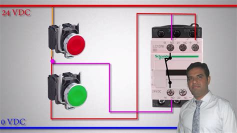 Contactor Wiring With Holding Circuit Holding Circuit Off