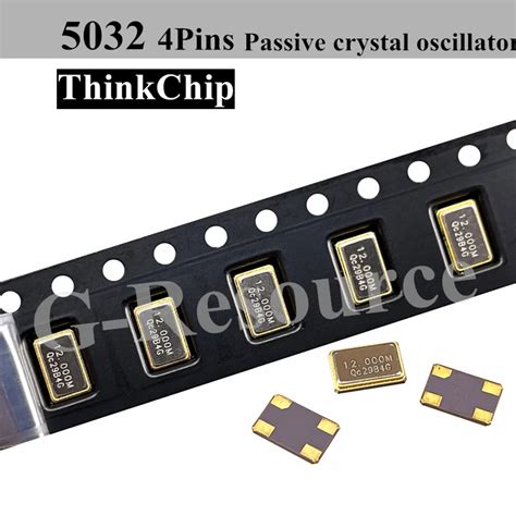 Pcs Pin Passive Crystal Oscillator Smd Series Kits Mm