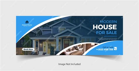 Premium Vector Real Estate Home Facebook Cover Banner Template Design