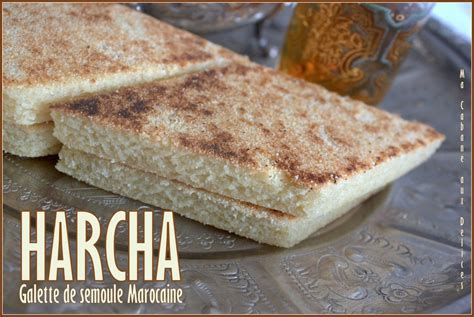 Harcha Galette De Semoule Marocaine Photo Id Es Recettes Faciles