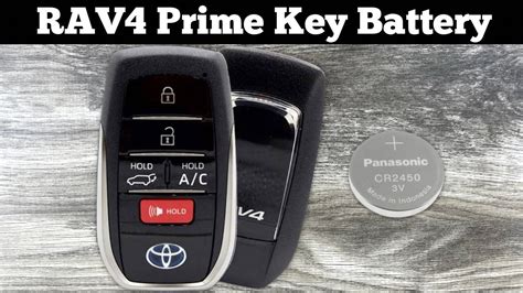 2021 2024 Toyota RAV4 Prime Key Fob Battery Replacement How To