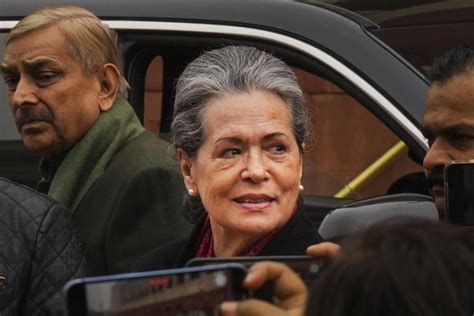 Sonia Gandhi Will Not Contest Lok Sabha Election Sonia Gandhi S