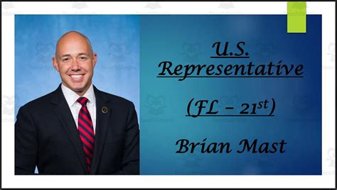 U.S. Representative Brian Mast (FL - 21st) BIO PPT by Teach Simple