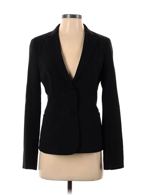 Uniqlo Solid Black Blazer Size S 57 Off Thredup