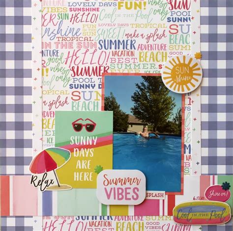 Sizzling Summer Scrapbook Ideas Scrapbooking Store