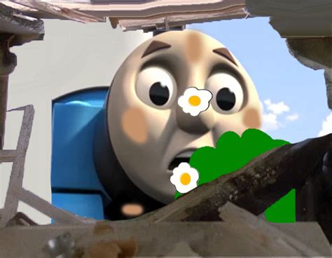 Thomas Comes To Breakfast Cgi Thomas Depressed By Jeremycrispo19 On