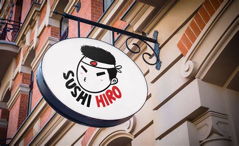 Sushi Hiro Brand Identity Logo On Behance