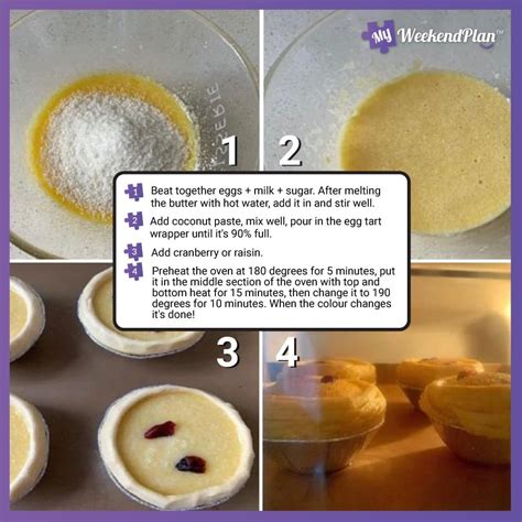 Coconut tart Recipe Malaysia | How to Make Coconut Tart Without Flour