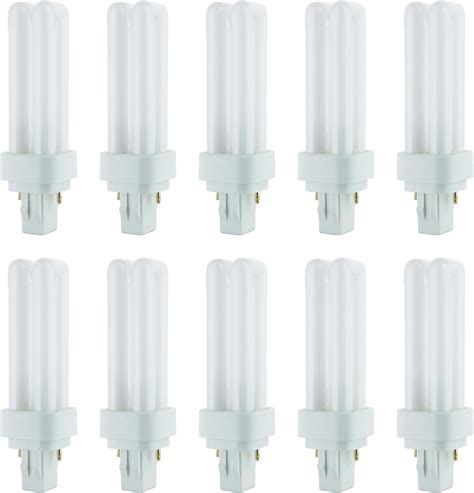 Sunlite 40543 Pld13sp65k10pk Double Twin Tube Compact Fluorescent Lamp Pld 2 Pin 13 Watts