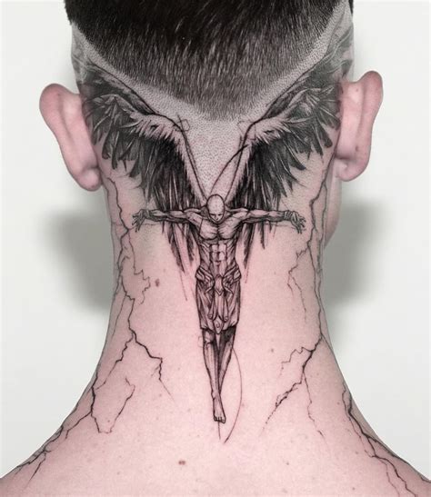 Tattoo Designs For Men On Back Of Neck