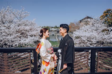 Blossoming Love In Kyoto Nara Cherry Blossom Pre Wedding Photoshoot