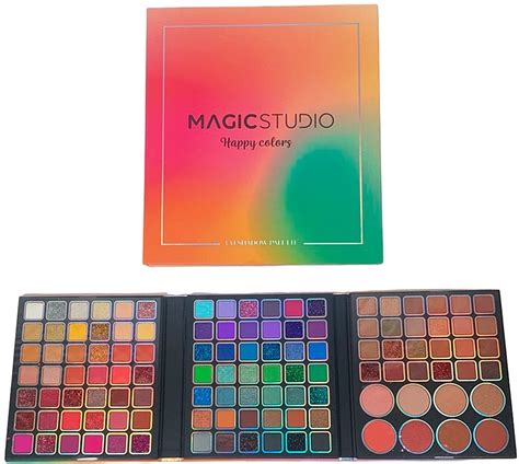 Magic Studio Happy Colors Eye And Face Shadow Palette - Палетка для ...