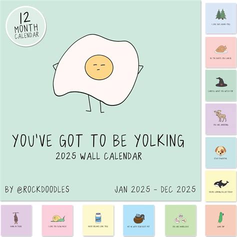 Dad Joke Wall Calendar 2025 A Year Of Hillariously Punny