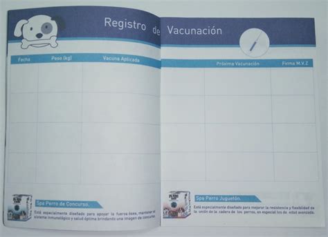 Carnet Cartilla De Vacunaci N Perro Gato Huron Modelos Dif Mercado