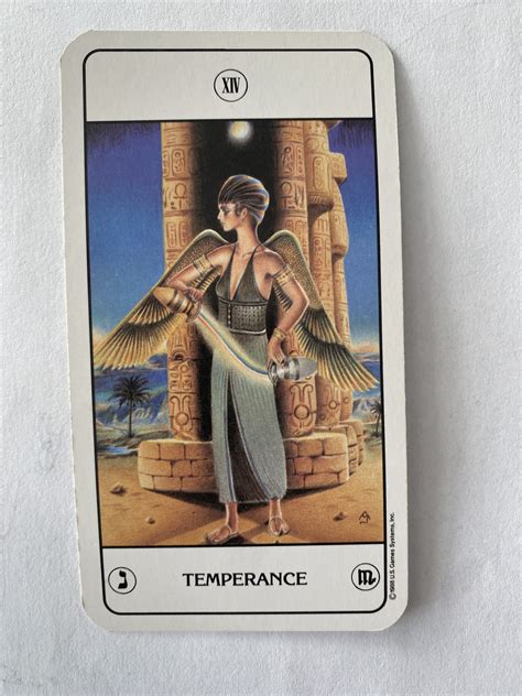 Temperance Tarot Card Meaning