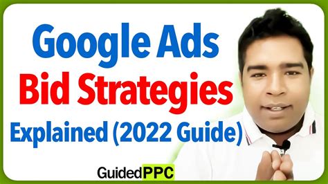 Google Ads Bid Strategies Explained Guide Youtube