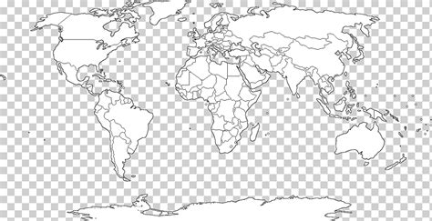 Mapa Del Mundo Mapa Polityczna Mapa En Blanco Mapa Del Mundo Frontera