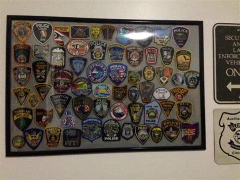 police patch display case | Patches display, Police patches display ...