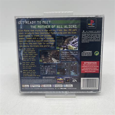 Alien Resurrection Ps1 Very Good Condition Playstation One Horror Ebay