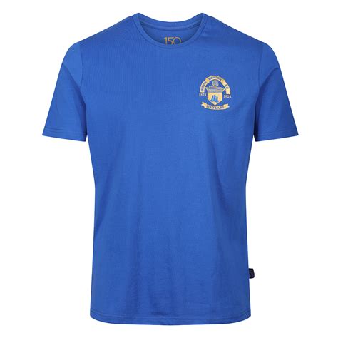 Morton 150th T Shirt Royal Smiths Of Greenock