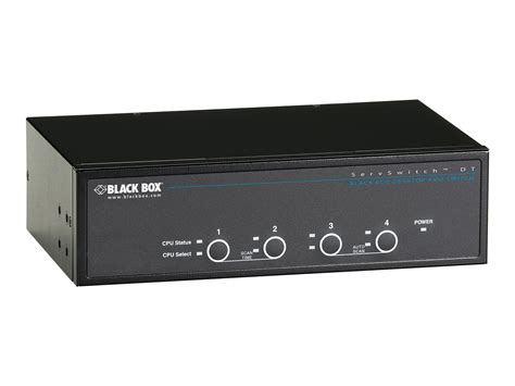 Black Box Kvm Switch Dual Head Dvi 4 Port Usb Kvm Switch 4 X Kvm