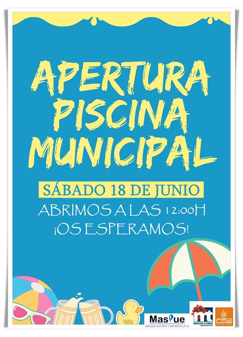 Apertura De La Piscina De Verano Venta Abonos A Partir Del 17 De Junio