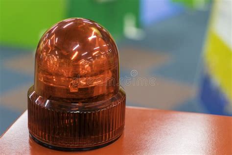 Plastic Toy Siren Ambulance Light Police Emergency Light Stock Photo