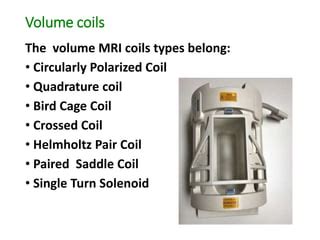 Mri coils | PPT