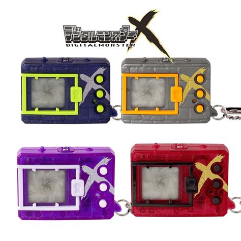 Bandai Digimon Digivice Monster X Vpet Ver2 Redpurplegreyblue Etsy