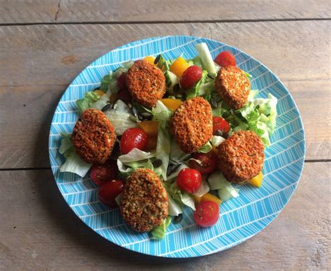 Salade Met Vegetarische Nuggets