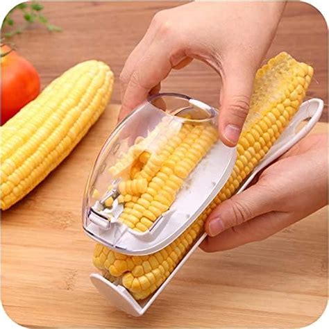 Itian Corn Stripper Corn Peeler Handheld Corn Cob Stripping Tool With