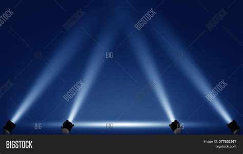 Spotlights Illuminate Image And Photo Free Trial Bigstock