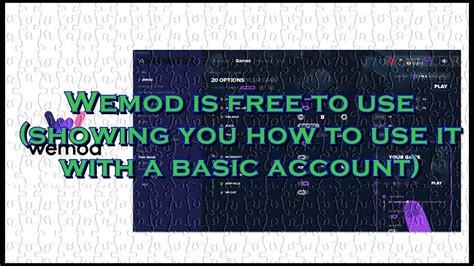 FREE Wemod Is Free To Use FREE YouTube